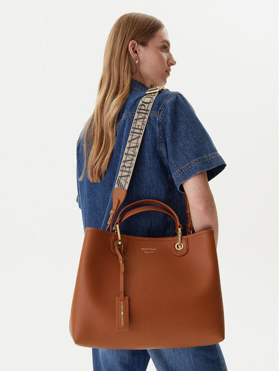 Emporio Armani Emporio Armani Дамска чанта EW000360 AF12103 M6030 Кафяв