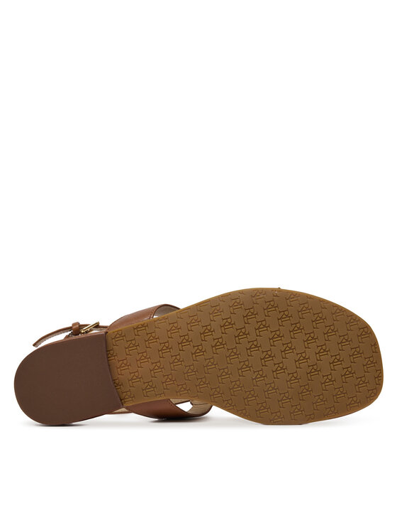 LAUREN RALPH LAUREN LAUREN RALPH LAUREN Sandale Everley 802959145002 Smeđa