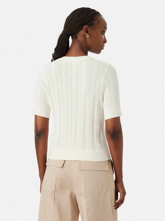 Tommy Hilfiger Tommy Hilfiger Кардиган Summer WW0WW50070 Кремав Slim Fit