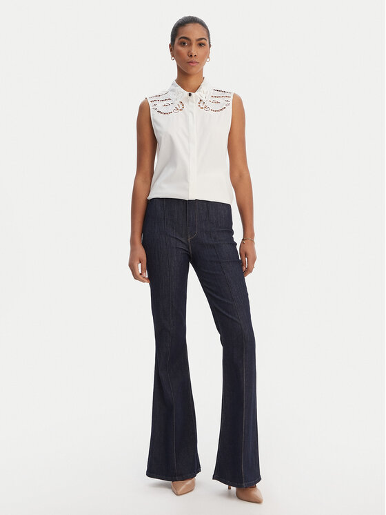 Fracomina Fracomina Särk FR26ST6012W833E5 Ekrüüvärv Regular Fit