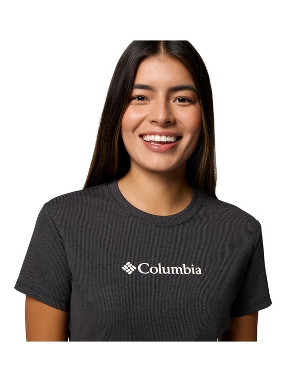 Columbia Columbia T-Shirt 210369 Czarny Regular Fit