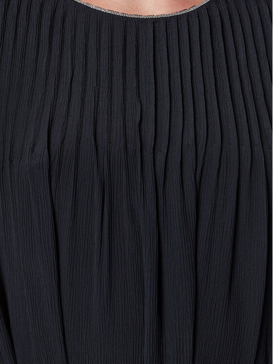 Peserico Peserico Coctailkleid E02361A Dunkelblau Regular Fit