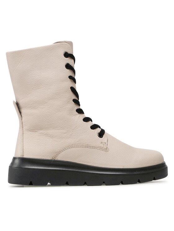 ECCO ECCO Polokozačky Nouvelle 216213 01378 Écru