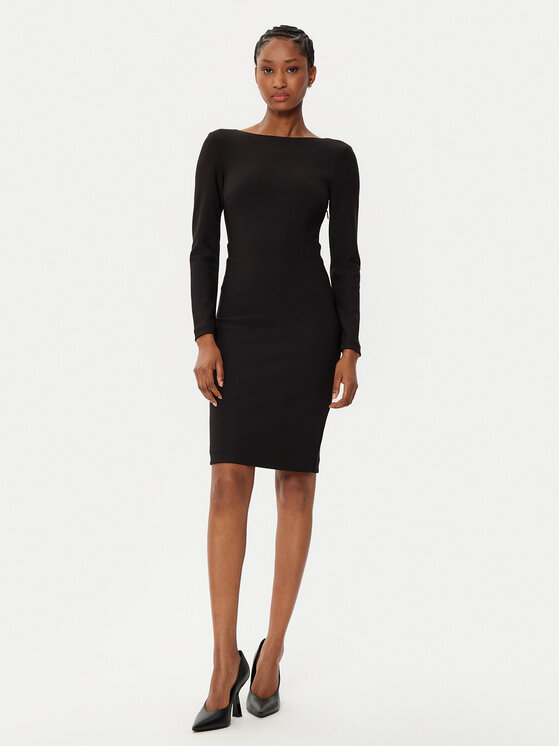 Marciano Guess Marciano Guess Koktel haljina 5RGK32 6869Z Crna Bodycon Fit
