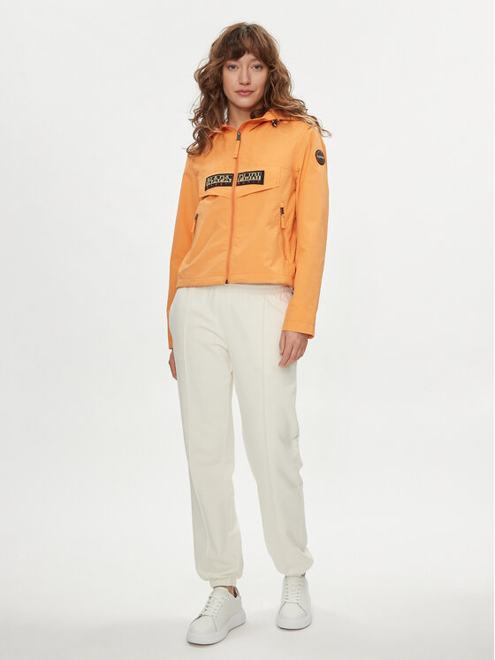 Napapijri Napapijri Prehodna jakna Rainforest NP0A4HTR Oranžna Regular Fit