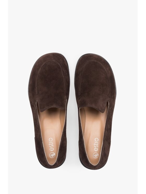 Estro Estro Polokozačky ER00117616 Hnědá