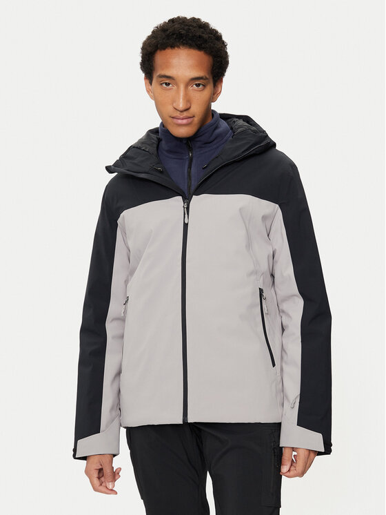 4F 4F Skijacke 4FWAW24TTJAM579 Grau Regular Fit
