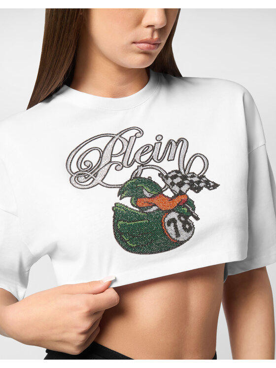 PHILIPP PLEIN PHILIPP PLEIN T-Shirt 23605 Bílá