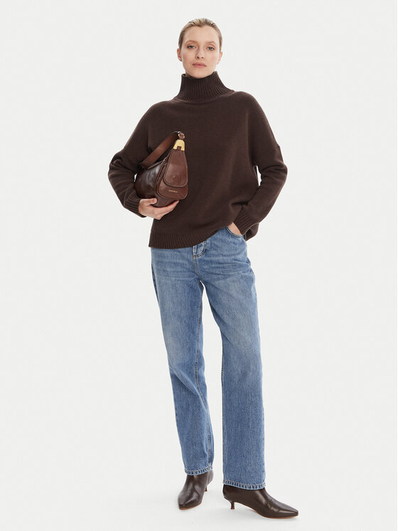 Weekend Max Mara Weekend Max Mara Dolcevita Borgia 2525366112 Marrone Relaxed Fit