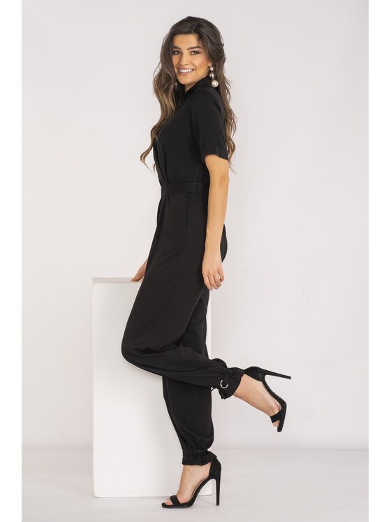 Awama Awama Kombinezon A660 Czarny Basic Fit