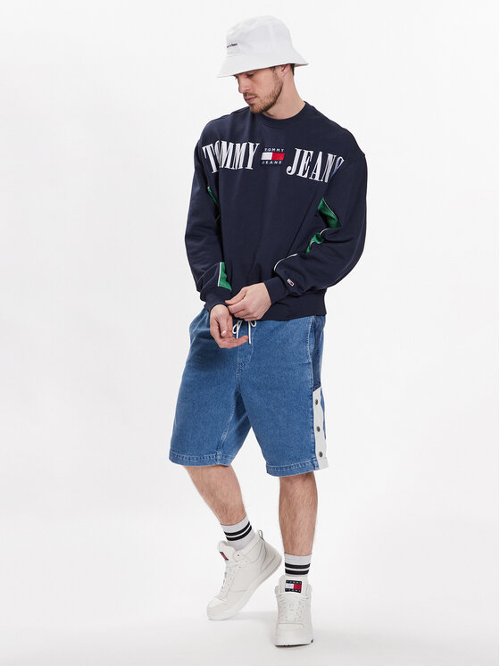 Tommy Jeans Tommy Jeans Džínsové šortky Aiden DM0DM16152 Modrá Regular Fit