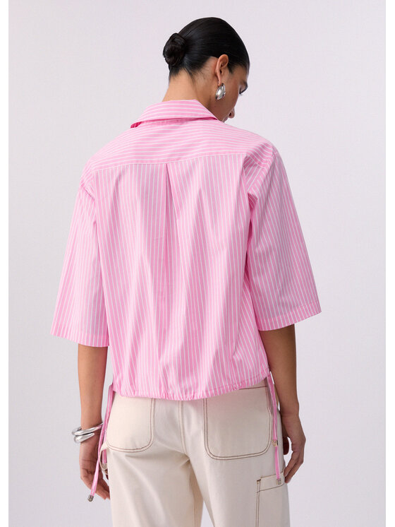 Liu Jo Liu Jo Koszula WA6417T405AP9379 Fioletowy Loose Fit