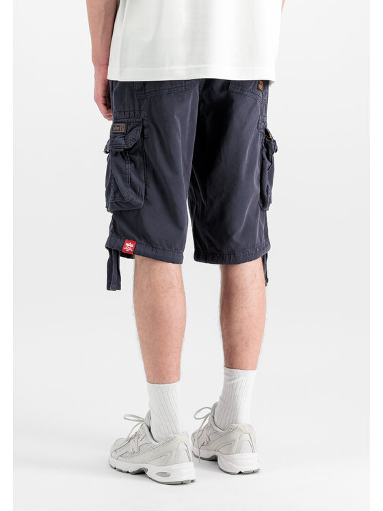 Alpha Industries Alpha Industries Szorty Jet Short Błękitny Regular Fit