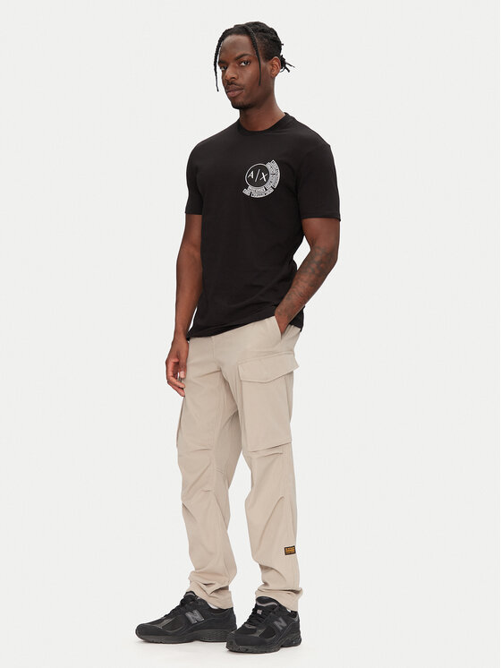 Armani Exchange Armani Exchange Marškinėliai XM000556 AF10358 UC001 Juoda Regular Fit