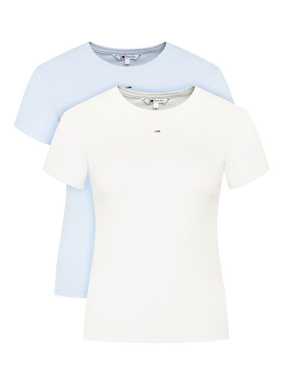 Tommy Jeans Tommy Jeans 2-dílná sada T-shirts DW0DW21430 Barevná Slim Fit
