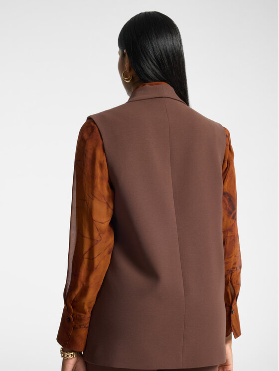 Elena Mirò Elena Mirò Giacca da abito R010P000141N061 Marrone Regular Fit