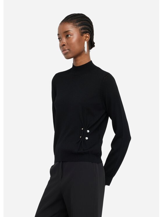 Liu Jo Liu Jo Maglione CF5041MA82O22222 Nero Regular Fit