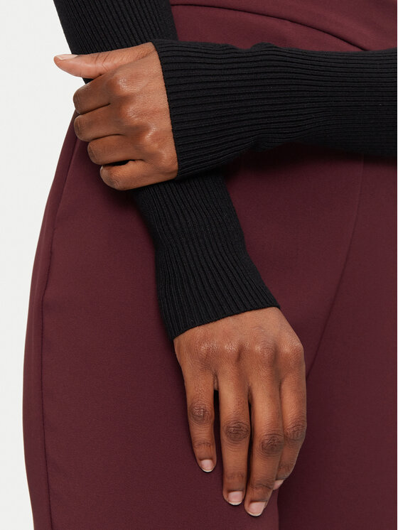 Morgan Morgan Pulover 201-MBANBI.N Črna Slim Fit