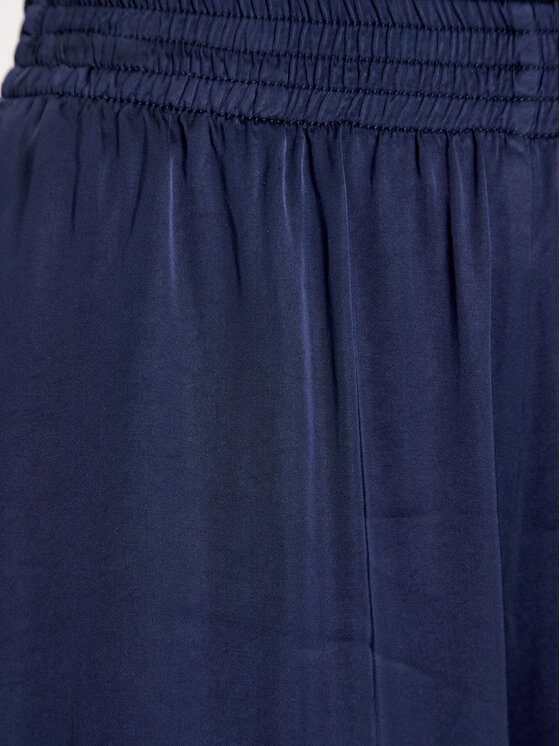 ViCOLO ViCOLO Auduma bikses TB0034 Tumši zils Relaxed Fit