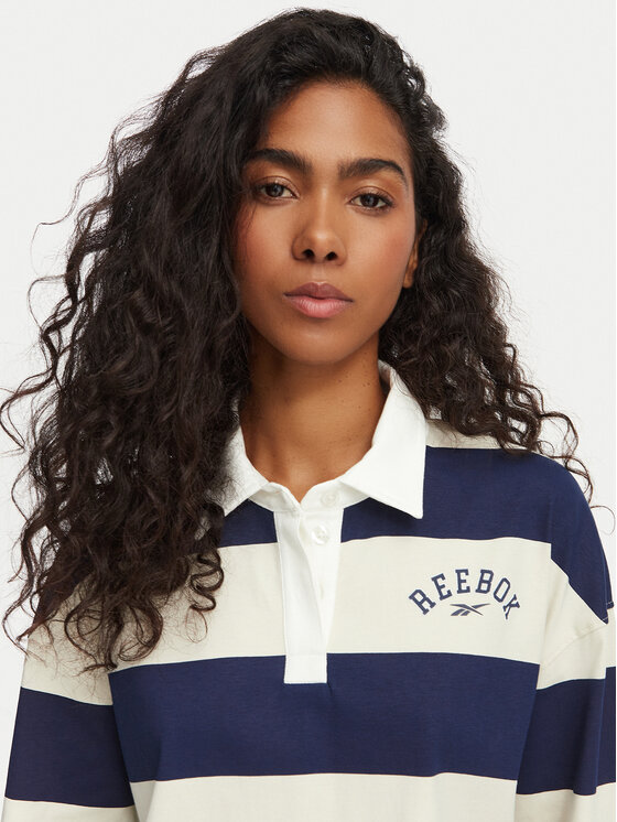 Reebok Reebok Polo marškinėliai Sabina RK25695CCW Šviesiai smėlinė Relaxed Fit