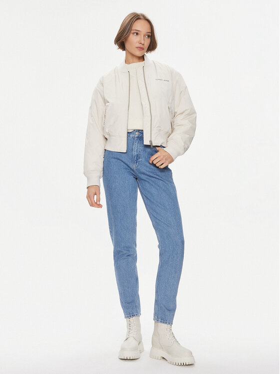 Tommy Jeans Tommy Jeans Μπόμπερ μπουφάν Classics DW0DW17240 Μπεζ Regular Fit