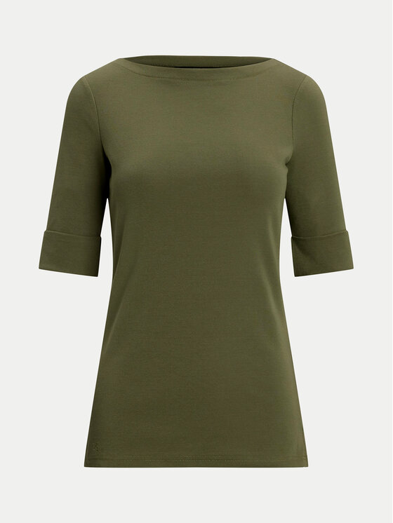 LAUREN RALPH LAUREN LAUREN RALPH LAUREN Majica 200654963189 Zelena Slim Fit