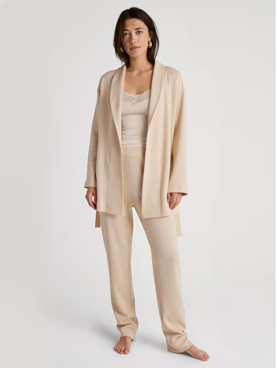 Calida Calida Pantaloni da donna 29478 Beige Regular Fit