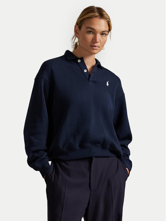 Polo Ralph Lauren Polo Ralph Lauren Džemperis 211971756001 Tamsiai mėlyna Relaxed Fit