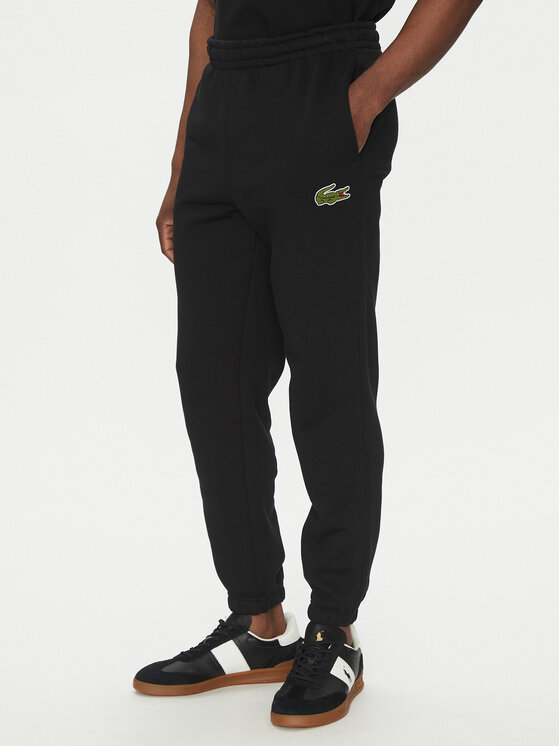 Lacoste Lacoste Παντελόνι φόρμας XH2750 Μαύρο Regular Fit