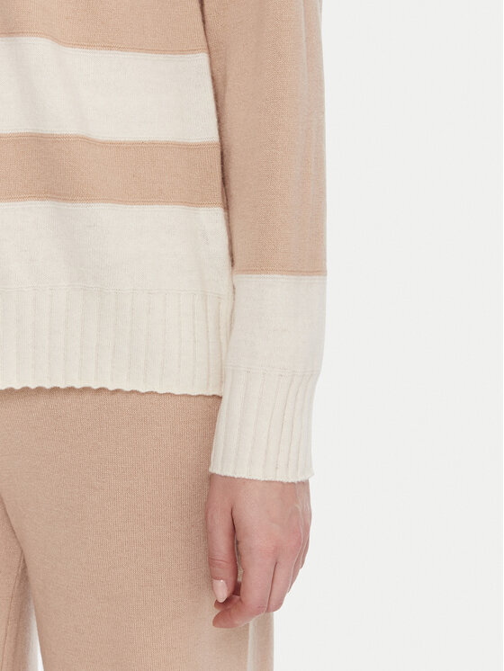 United Colors Of Benetton United Colors Of Benetton Pulover 102HE203V Bež Boxy Fit
