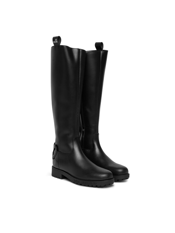 LOVE MOSCHINO LOVE MOSCHINO Kozaki JA26064G0NIA0000 Czarny