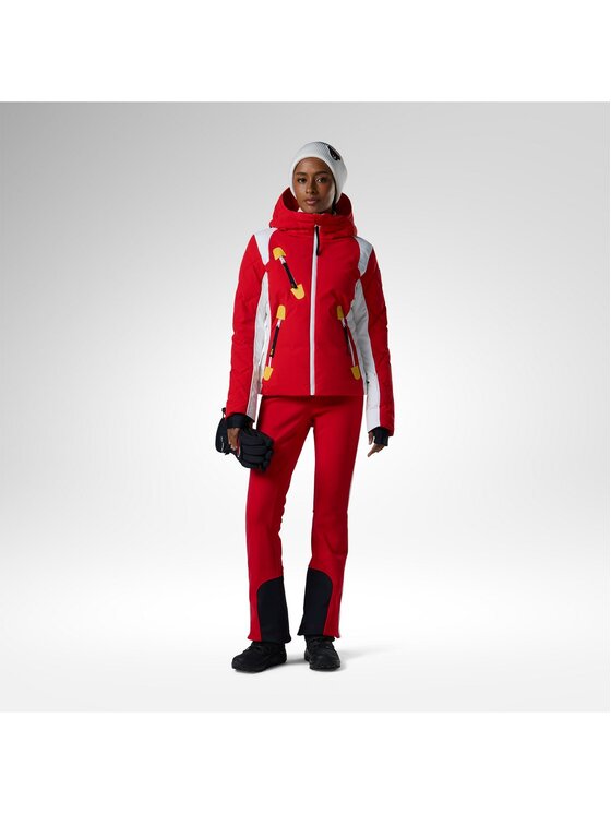 Rossignol Rossignol Kurtka narciarska W Jcc Valdiz Down Ski Jacket Czerwony Slim Fit