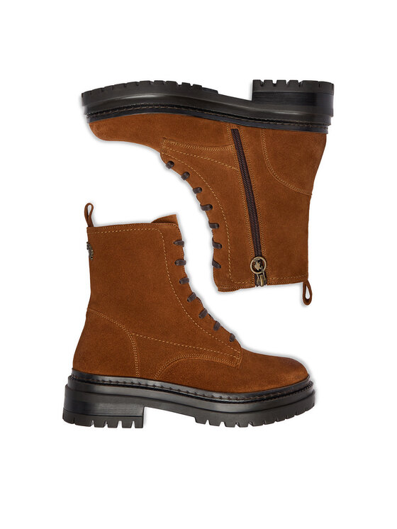 U.S. Polo Assn. U.S. Polo Assn. Schnürschuhe CEO-VIZAG002W/EL1 Kupferfarben