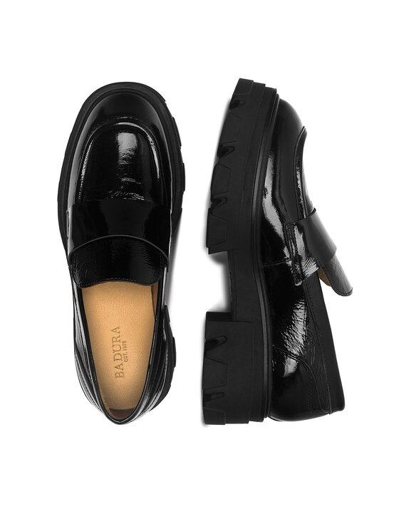 Badura Badura Loaferice VILA-2876 Crna