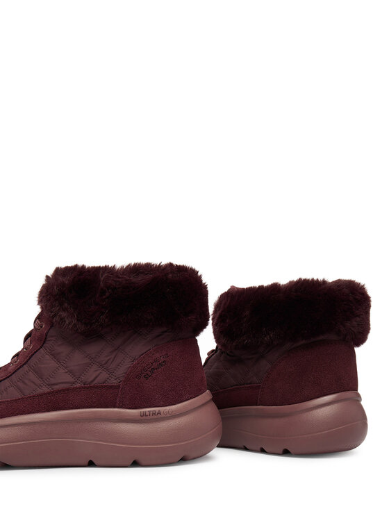 Skechers Skechers Gležnjarji 144841/BURG Bordo rdeča