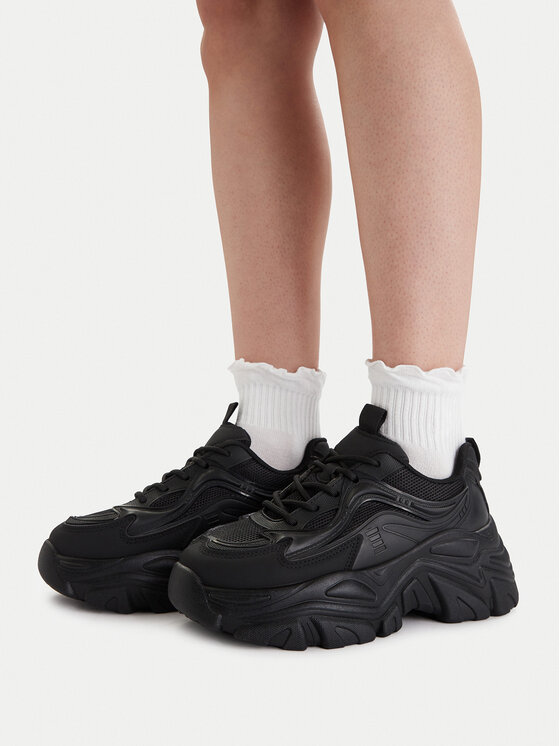 JENNY JENNY Sneakersy CEO-WSS21557-02 Černá