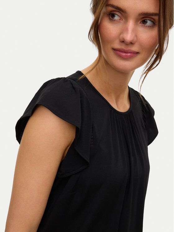 Vero Moda Vero Moda Majica Bella 10325248 Crna Standard Fit