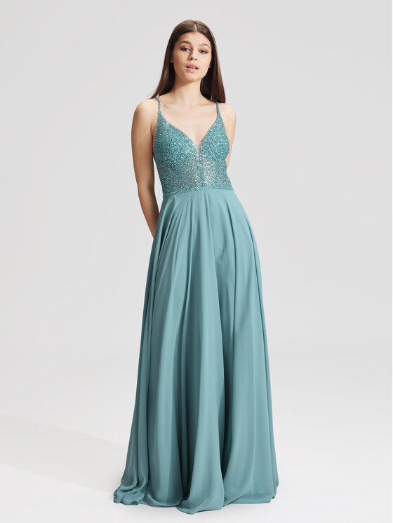 Hey Kyla Hey Kyla Õhtune kleit 5AC105HK Sinine Regular Fit