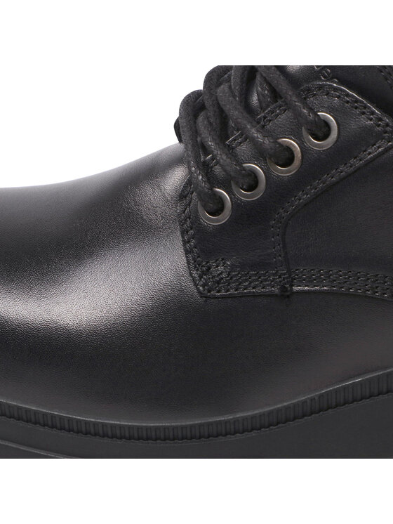 Calvin Klein Jeans Calvin Klein Jeans Pusbačiai Chunky Combat Derby Wn YW0YW00745 Juoda
