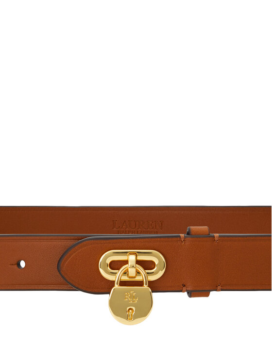 LAUREN RALPH LAUREN LAUREN RALPH LAUREN Pasek Damski 412920812001 Brązowy