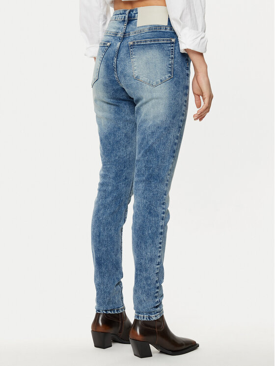 One Teaspoon One Teaspoon Jeansy Freebirds 26725 Modrá Skinny Fit