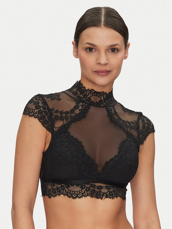 Hunkemöller Hunkemöller Biustonosz top Daisy 205499 Czarny