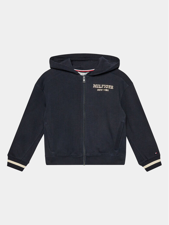 Tommy Hilfiger Tommy Hilfiger Sweatshirt Monotype KG0KG07723 D Dunkelblau Regular Fit
