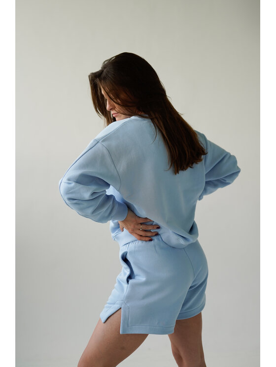 Duende Duende Bluza Zoe Sweatshirt Niebieski Regular Fit