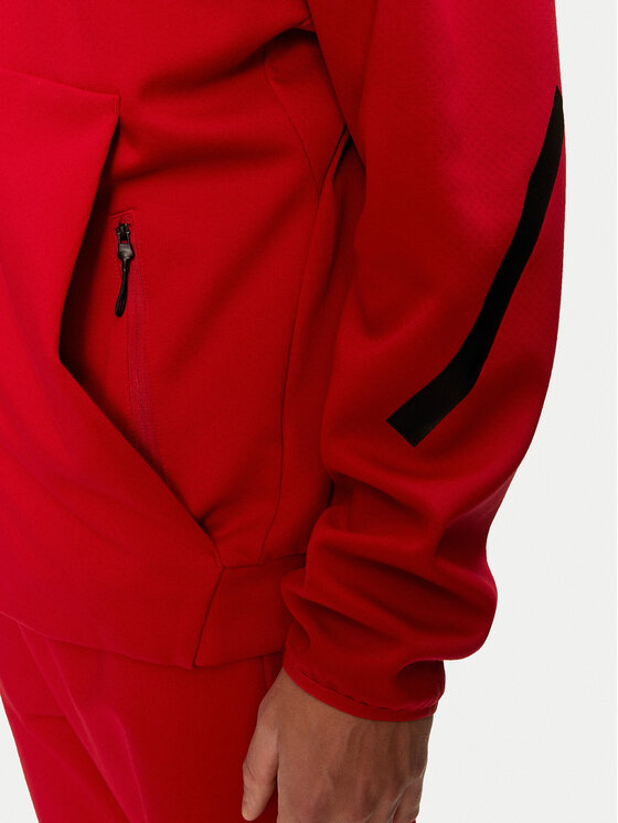 adidas adidas Bluză Z.N.E. JF6540 Roșu Regular Fit