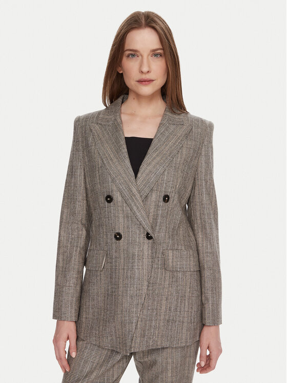 Marella Marella Suknjič Rob 2523046081 Siva Regular Fit