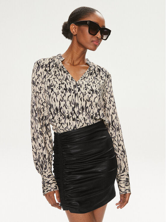 Karen by Simonsen Karen by Simonsen Μπλουζάκι Nikole 10104887 Μπεζ Regular Fit