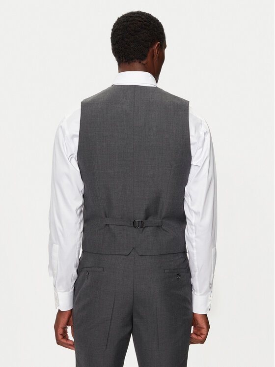 KARL LAGERFELD KARL LAGERFELD Oblek 115244 544008 Sivá Slim Fit