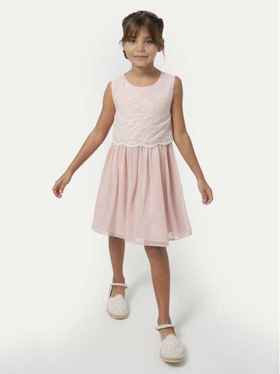 Mayoral Mayoral Elegantes Kleid 6944 Rosa Regular Fit