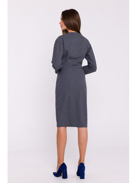 Stylove Stylove Sukienka wieczorowa S374 Szary Ladies Fit